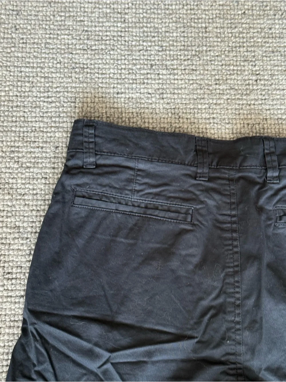 Selected Homme Men's Shorts Chinos Navy Blue S/P Dress Pants